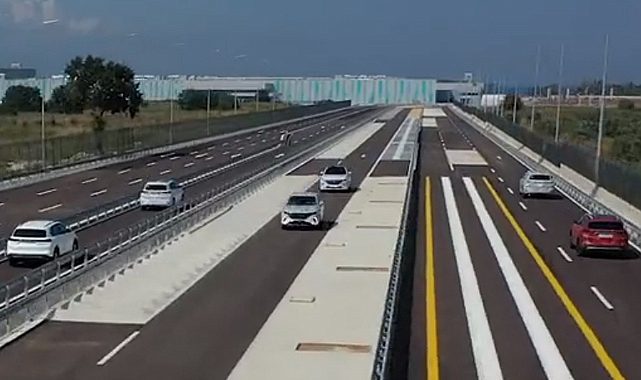 Togg Gemlik test alanında çok sayıda araç testi heyecanlandırdı