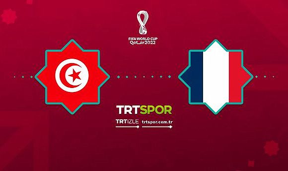 Tunus Fransa canlı izle! TRT Spor Tunus Fransa Dünya Kupası maçı canlı izle