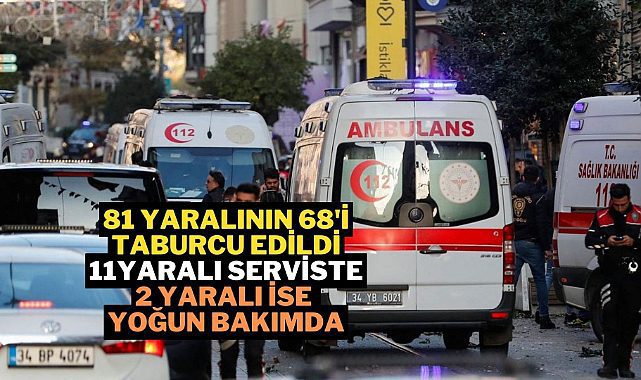Vali Ali Yerlikaya Taksim'deki saldırının ardından yaralıların durumu hakkında son bilgiyi paylaştı