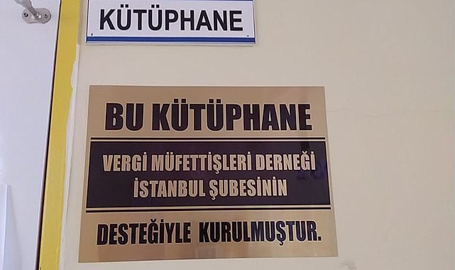 Vergi Müfettişleri'nden Van'a kütüphane
