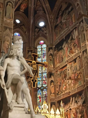 Santa Croce Bazilikası’nda Giotto'nun freskleri