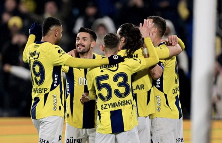 Fenerbahçe'nin gol sevinci