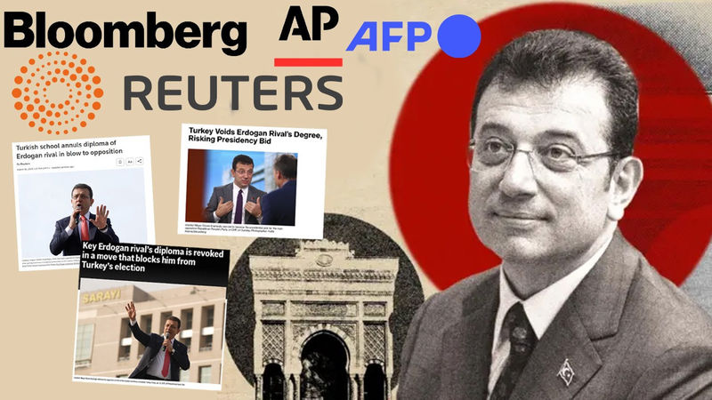 Ekrem Bey'i yalnız mı bıraktılar? Dünya basını İmamoğlu'na gözaltıyı böyle gördü
