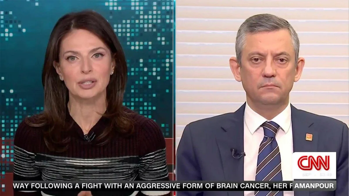 Özgür Özel'den CNN International'a İmamoğlu röportajı