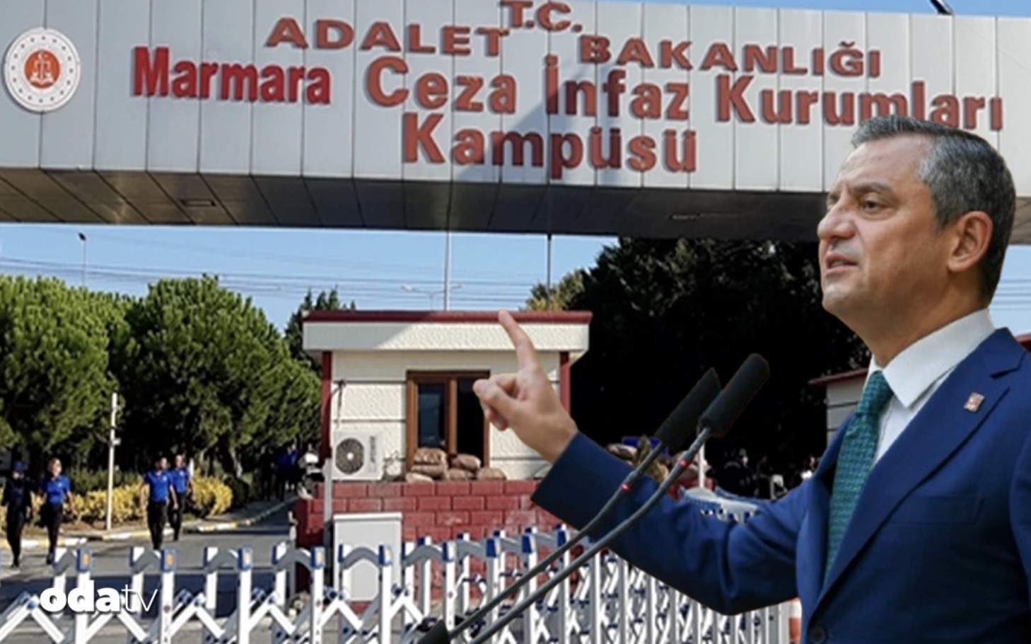 CHP lideri Özgür Özel Silivri'de