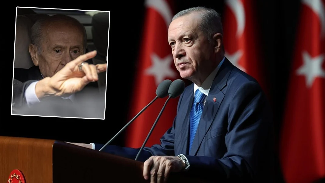 Bahçeli ile görüşen Erdoğan'dan ilk açıklama