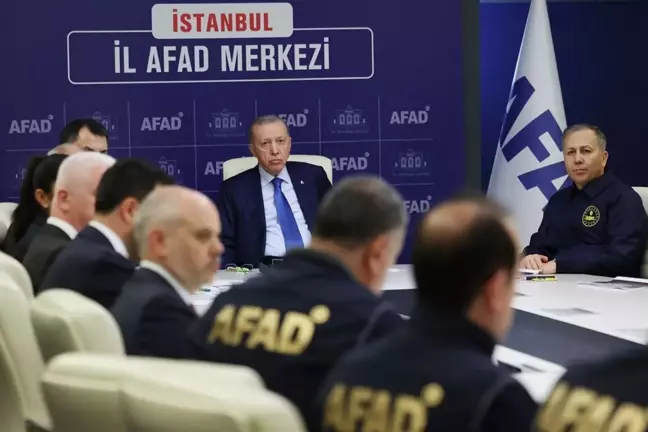 AFAD toplantısının detayları... Deprem anında Erdoğan'dan flaş talimatlar