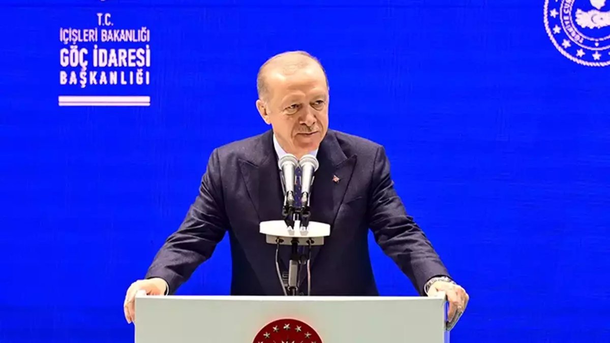 Erdoğan Türkiye'deki göçmen sayısını açıkladı