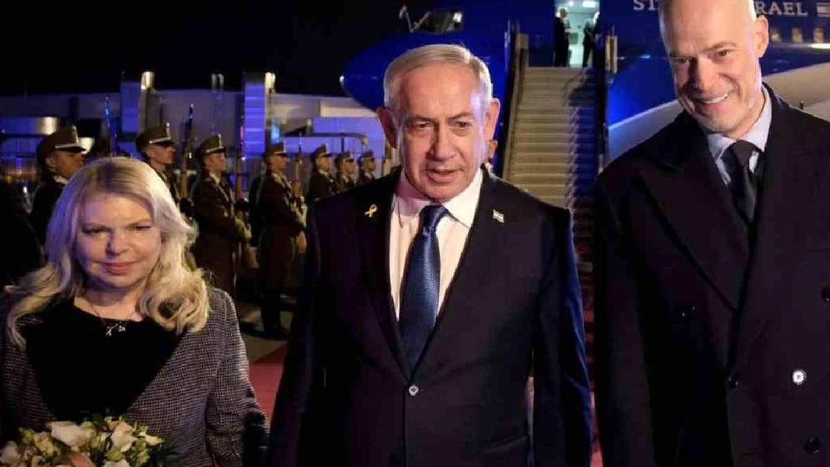 Hakkında tutuklama kararı olan Netanyahu Macaristan'da