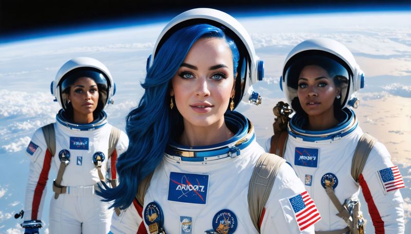 Katy Perry Uzayda: Tamamı Kadınlardan Oluşan Ekip Tarih Yazdı