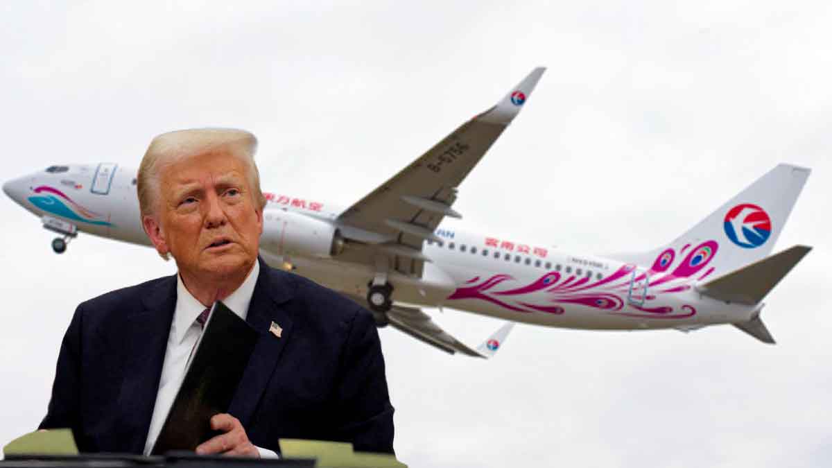 Trump Çin'in Boeing anlaşmasından çekildiğini duyurdu