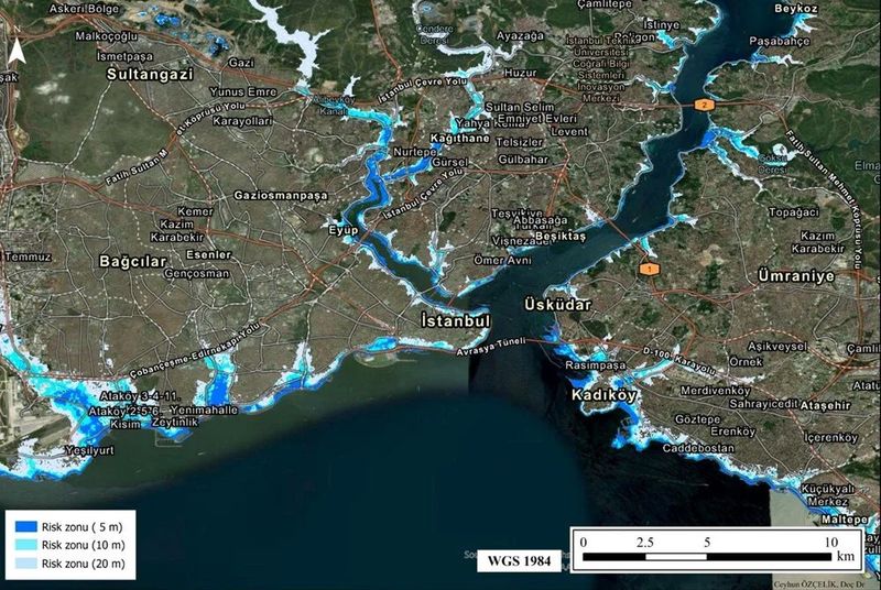 İstanbul'da tsunami tehlikesi! Hangi ilçeler riskli?