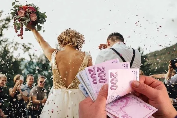 Yeni evlenen çiftlere büyük destek