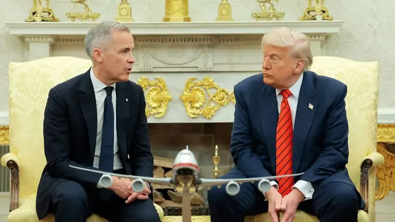 Oval Ofis’te soğuk rüzgarlar! Carney’den Trump’a Buckingham benzetmesi