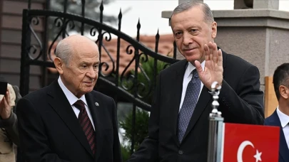 Yeni dönemin habercisi... Cumhurbaşkanı Erdoğan'dan Bahçeli'ye flaş ziyaret