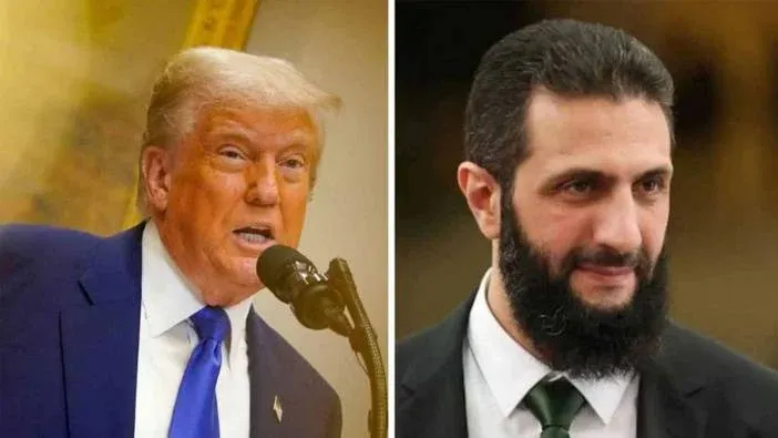 25 yıl sonra tarihi buluşma: Trump ile Şara Riyad’da bir arada