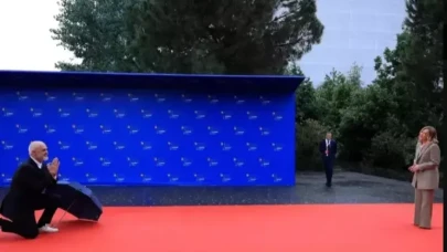 Diz çöktüren güzellik! Meloni yine başrolde