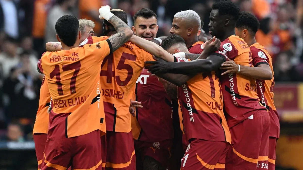 Şampiyon bir kez daha Galatasaray