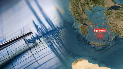 İzmir Foça’da 3.7 büyüklüğünde deprem