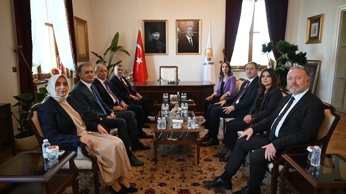 DEM ve AK Parti görüşmesi: Terörsüz Türkiye için yeni adım
