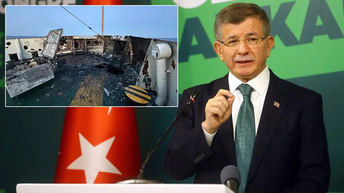 Davutoğlu: İsrail'in Gazze gemisine saldırısı Türkiye'ye meydan okumadır