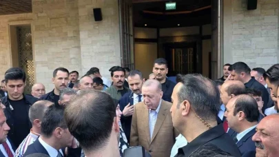 Erdoğan Kurban Bayramı namazını Marmaris’te vatandaşlarla kıldı