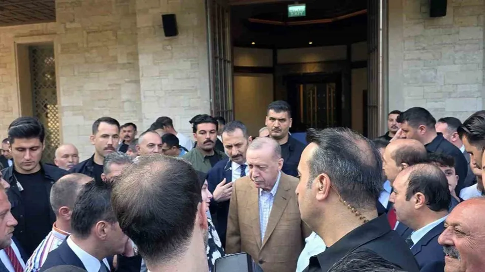 Erdoğan Kurban Bayramı namazını Marmaris’te vatandaşlarla kıldı