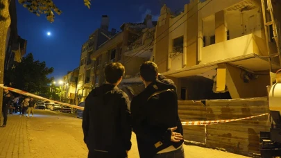 Avcılar’da kentsel dönüşüm binası çöktü