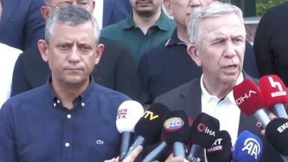 Özel ve Yavaş'tan Ferdi Zeyrek'e ziyaret