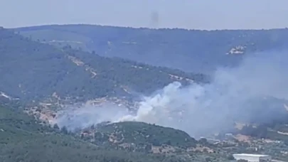 İzmir’in yeşili alevlere teslim: Kemalpaşa Kızılüzüm’de orman yangını