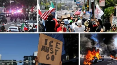 Durum felaket! Los Angeles'te sokağa çıkma yasağı