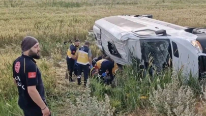 Çorum'da düğün dönüşü korkunç kaza
