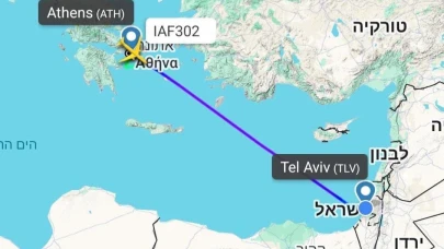 Yunanistan'ı karıştıran İsrail uçağı Atina'da