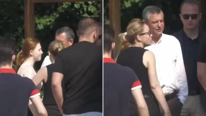Nehir Zeyrek'i sınava Özgür Özel götürdü