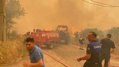 İzmir’de orman yangını felaketi! 5 mahalle tahliye edildi, sabotaj şüphesi büyüyor