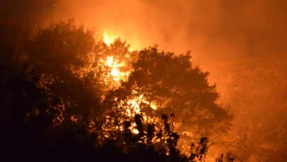 Manisa Akhisar’da orman yangını felaketi! Şüpheli tutuklandı, köyler tahliye edildi