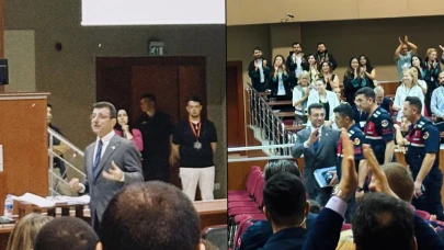 Ekrem İmamoğlu ile savcı arasında duruşmada gerilim: Savcıya bakmak yasak mı?