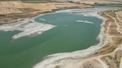 Tekirdağ'da susuzluk kapıda: Göletler alarm veriyor