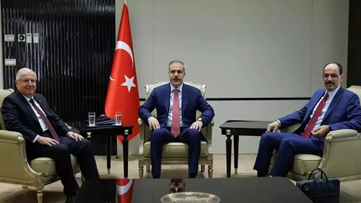Dışişleri'nde kritik zirve: Fidan, Güler ve Kalın bir araya geldi