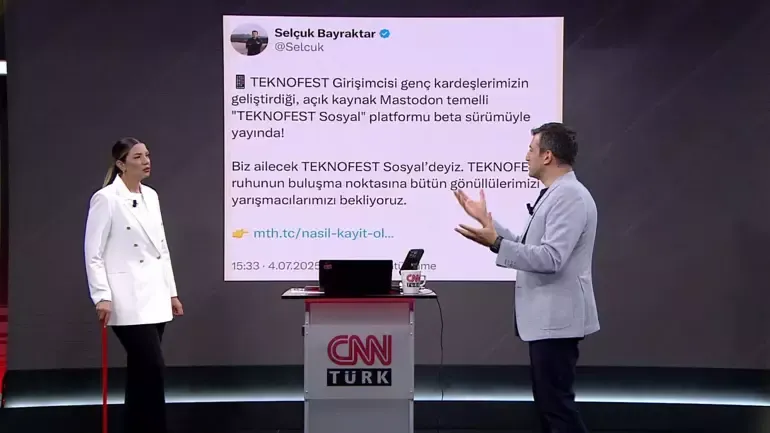 1 milyona koşan NEXT Sosyal’in doğuşu... Selçuk Bayraktar’dan CNN TÜRK’te çarpıcı açıklamalar