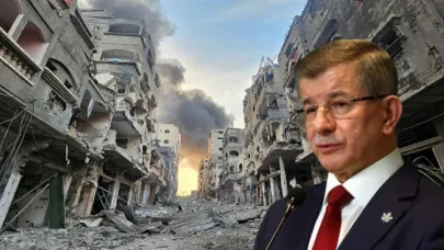 Davutoğlu’nun Gazze çıkışı! İslam dünyasına sert çağrı