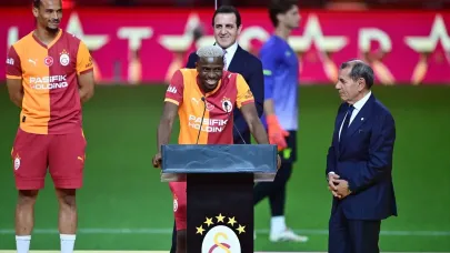 Osimhen'in ilk sözleri: Merhaba Galatasaray