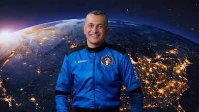 Uzaya çıkan Türk Gökhan Erdem'den ilk görüntüler