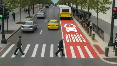 Otobüs öncelikli yollar geliyor... İstanbul'da trafik nefes alacak