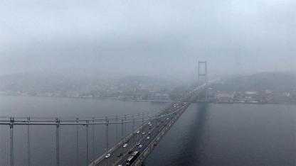 Boğazda gemi trafiği askıda