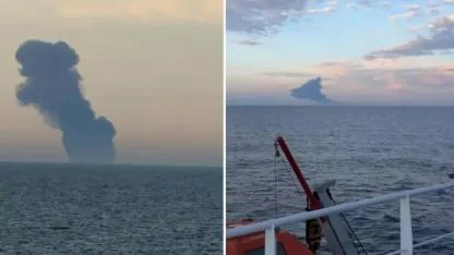 Karadeniz'de neler oluyor? Patlama mı, dev tankere saldırı mı?