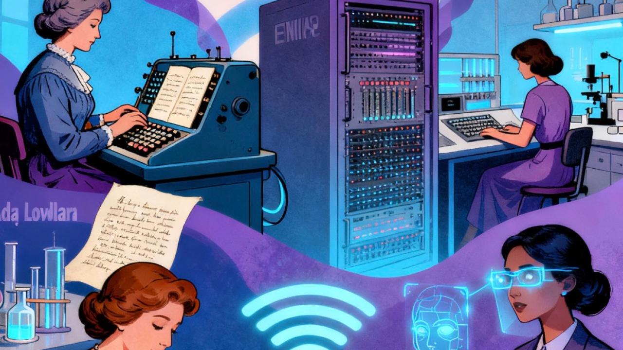 Teknolojide kadının hikayesi