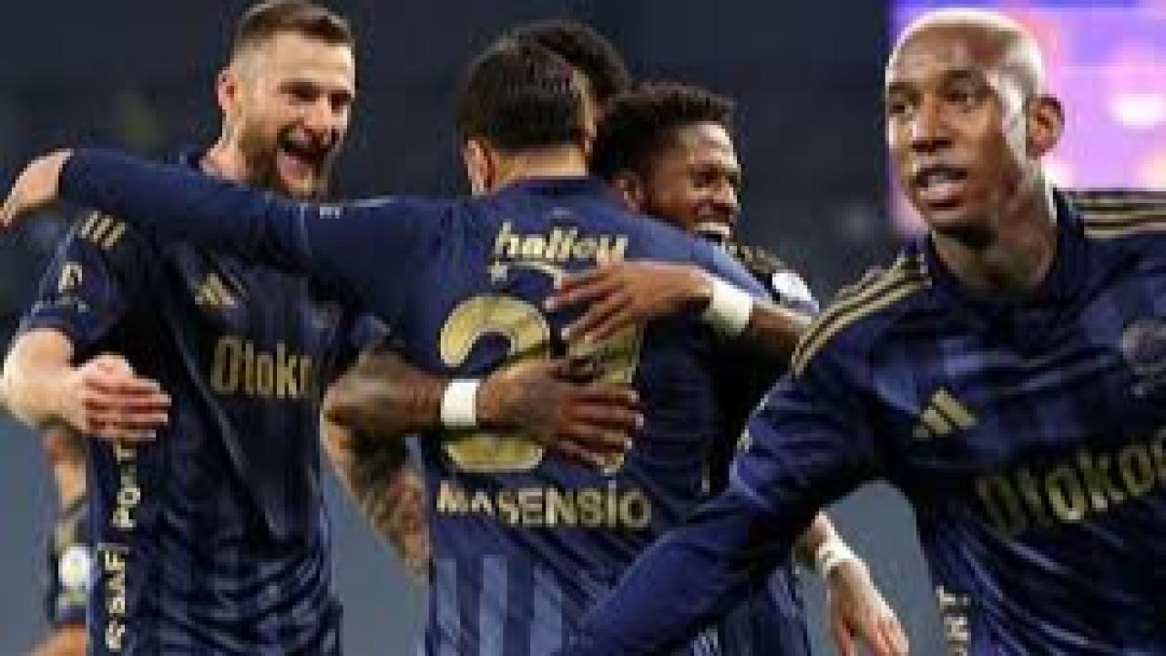3 golle 3 puan! Fenerbahçe ilk devreyi namağlup kapattı
