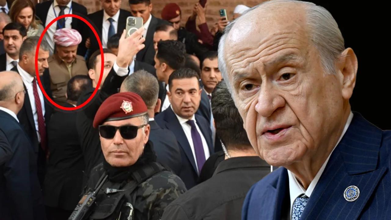 Bahçeli&#039;den Barzani peşmergelerine çok sert tepki