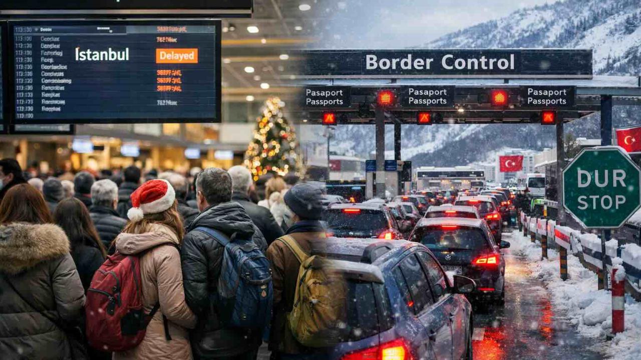 Yılbaşı öncesi uyarı: Havalimanları ve sınır kapılarında yoğunluk bekleniyor